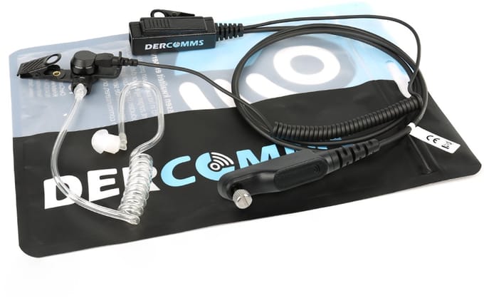 DerComms® security oortje voor Caltta PH6 / E6 - headset - Surveillance oortje - DCH-42C