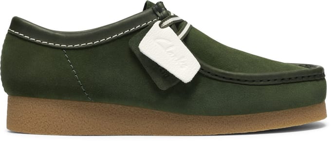 Clarks Wallabee Evo Suède Schoenen, Groen