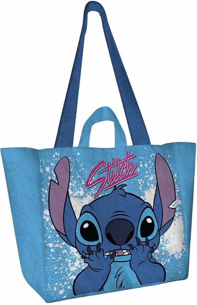 Disney Lilo & Stitch Strandtas / Shopper, Splash - 37 x 35 x 18 cm - Canvas