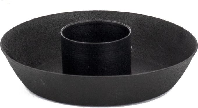 Kaarsenstandaard zwart texture