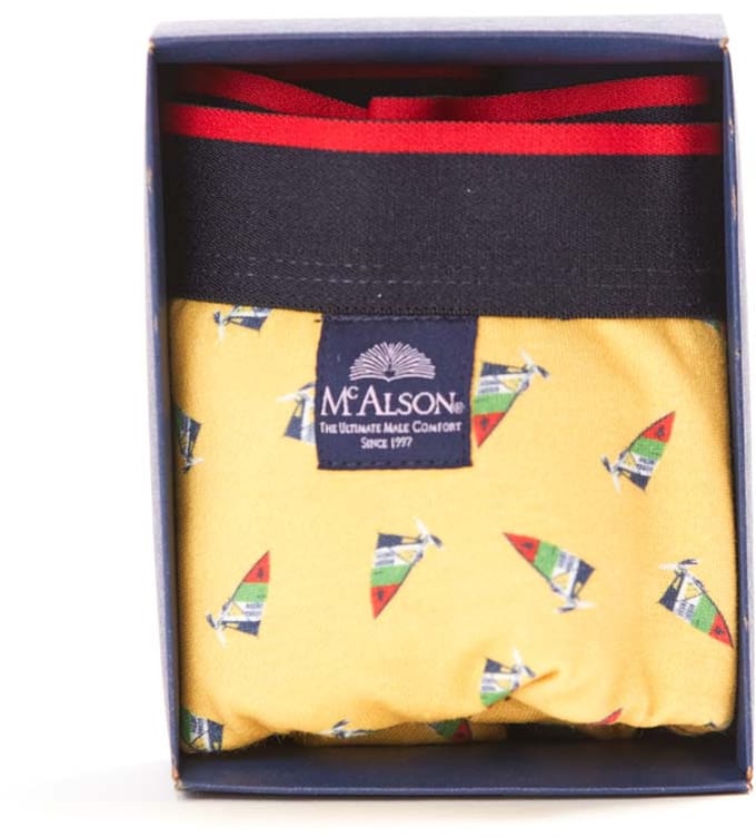McAlson Boxershort Windsurfing Yellow M