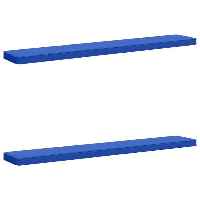 vidaXL - 2-delige - Bankkussens - VUGHT - 2 - pcs - 100% - Polyester - 170 - x - 30 - x - 5 - cm
