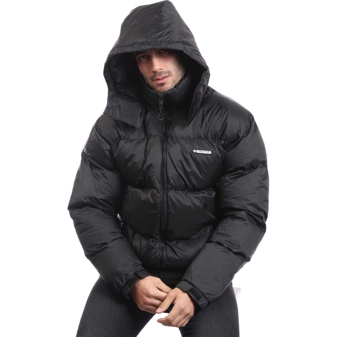 Nautica Heren Roy Pufferjas (Zwart)