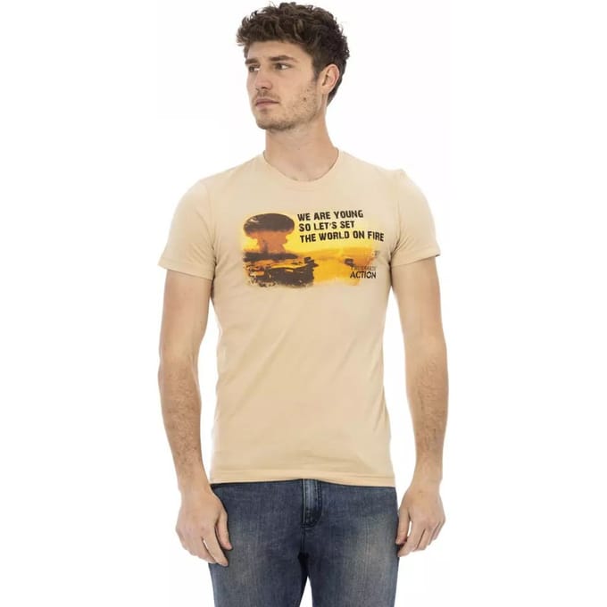 Casual Graphic T-shirt Model Tr22673