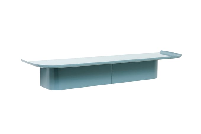 HAY Korpus Wandplank/Kapstok L - sea