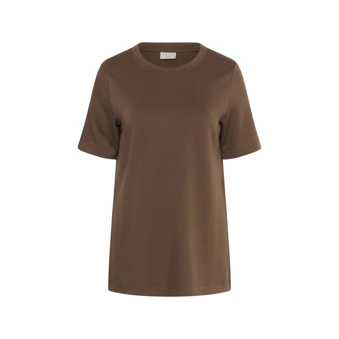 Dames-T-shirt KAFFE Curve Annia
