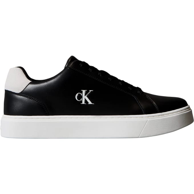 Liscia Lederen sneakers met flexibele Sole Man Calvin Klein