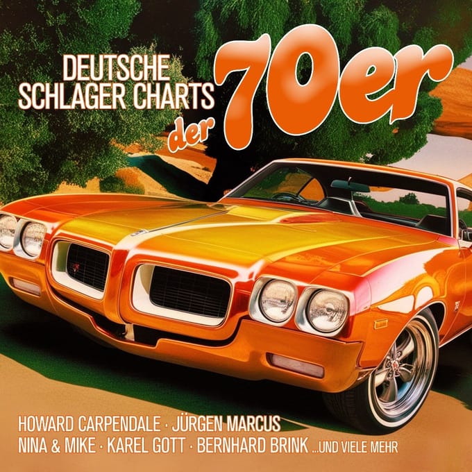 Various Artists - Deutsche Schlager Charts Der 70er