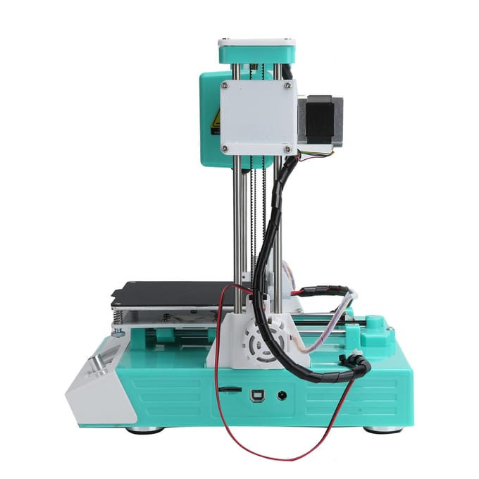 3D-printer Klein Draagbaar Hoge Nauwkeurigheid Thuis Desktop Drukmaterieel K2 plus 110-240V EU-stekker EU Plug gray
