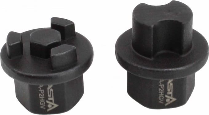 2 delig carterplug dopset voor vrachtwagens daf - man - olie plug dop - aftapplug - olieplug