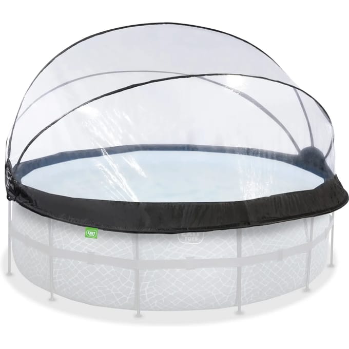 EXIT Zwembad Overkapping ECO ø488cm - Zwembad Dome - Universeel - Zwembad Accessoire - Weerbestendig
