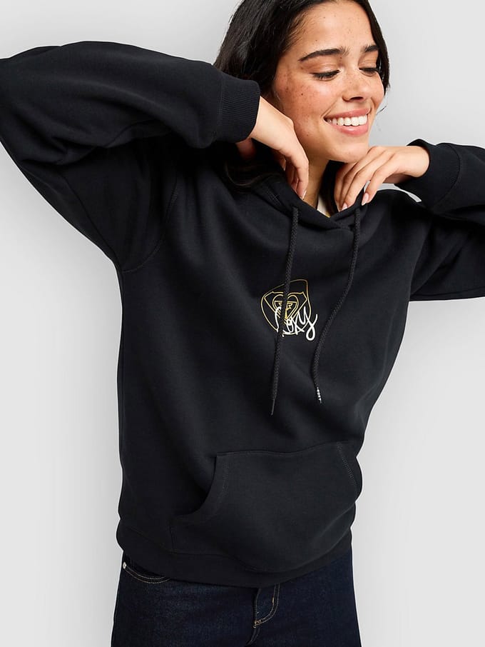 Roxy Vl Surf Stoked Brushed Hoodie grijs
