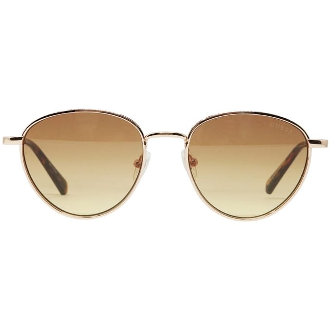 Guess Ronde Gouden Zonnebril