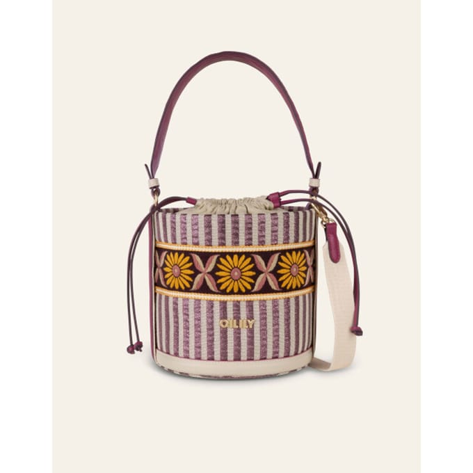 Oilily Sharda Schoudertas- maatOne size Mauve Orchid
