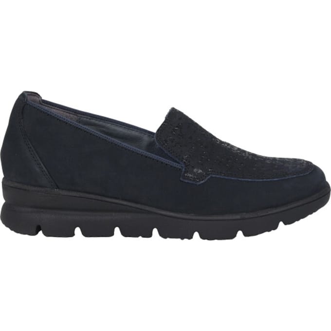 Waldläufer H-Bruni - dames moccasin - Blauw - maat 35.5 (EU) 3 (UK)