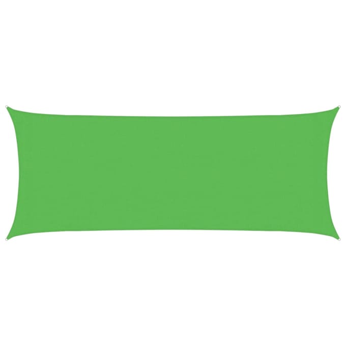vidaXL - Zonnezeil - 160 - g/m² - 2x4,5 - m - HDPE - lichtgroen