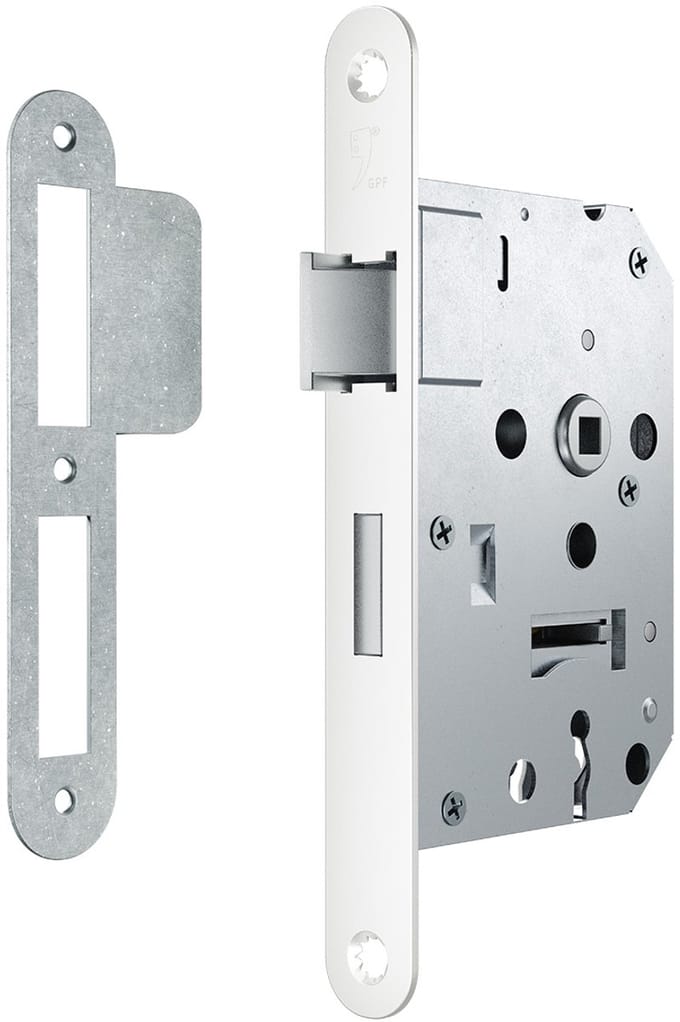 Insteekslot - Wit - GPF - GPF0100.1W klavierslot BB56 Wit egaal