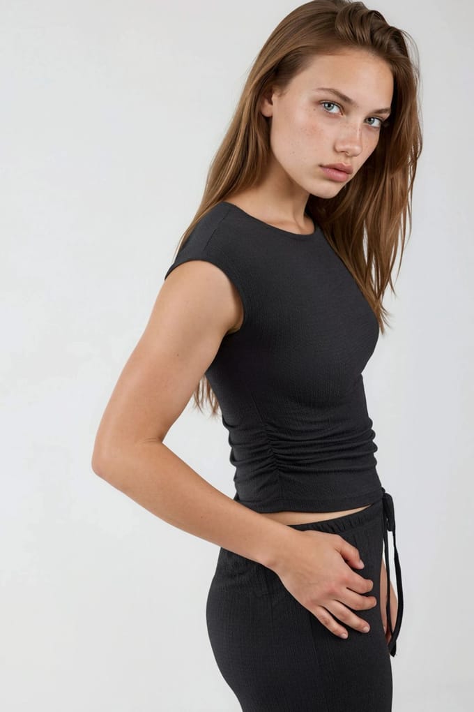 Wijdbroek met Koord Taille