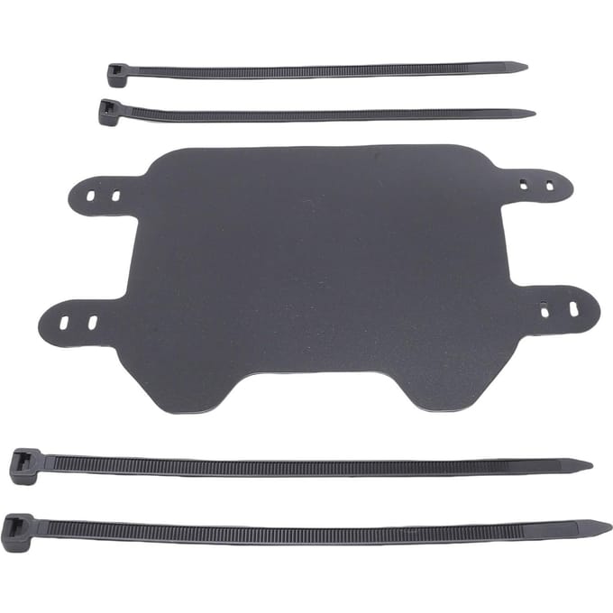 Plaque d'immatriculation avant de moto ABS Légère Stable Remplacement pour SurRon Light Bee S X gray