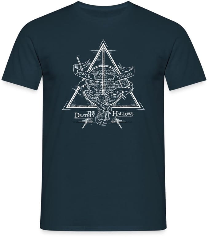 Harry Potter Deathly Hallows T-Shirt Heren
