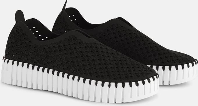Instappers Platform TULIP3373W witte zool - 001 Black