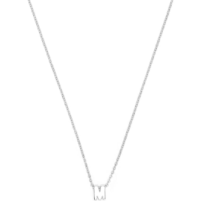 Luxenter Ketting met zilveren afwerking - Alphabet