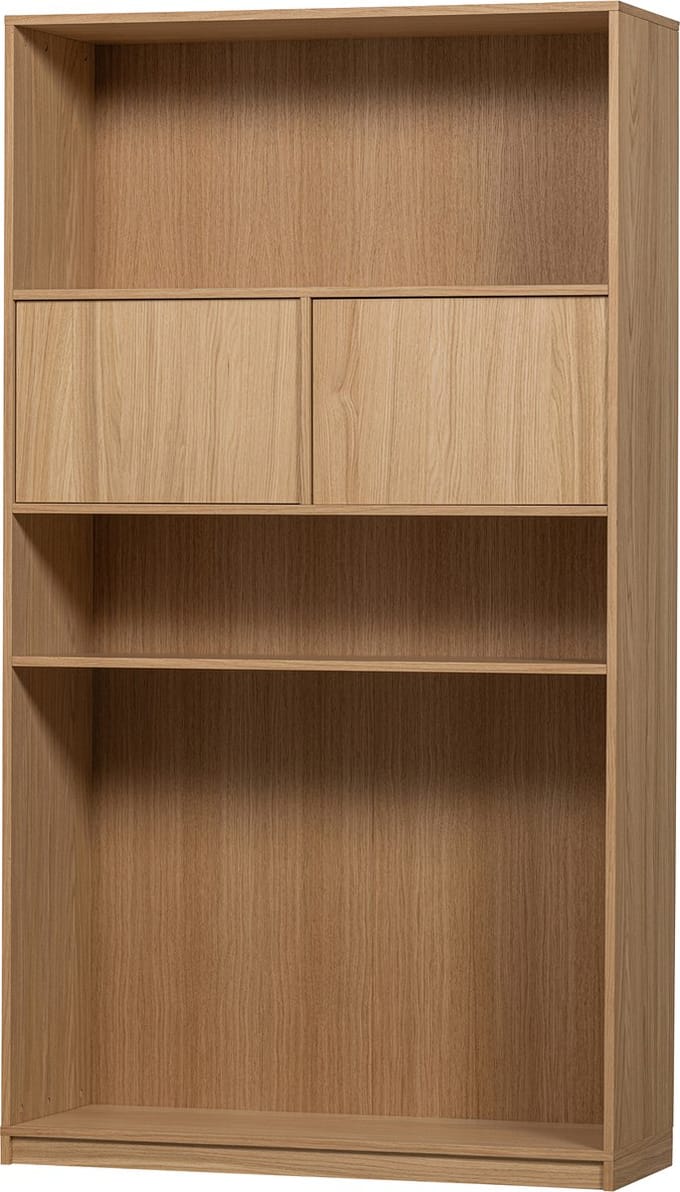 vtwonen Modulair Bovenkast - Eikenhout Fineer - Naturel - 199x110x40