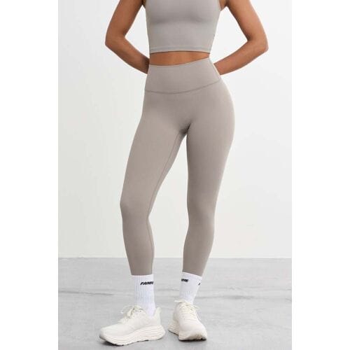 FAMME Softy Leggings Khaki S