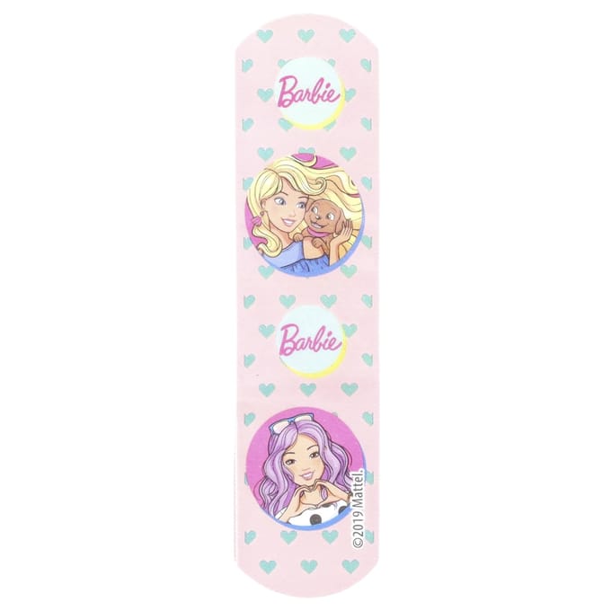 Barbie, Plakstrips, 20 stuks white