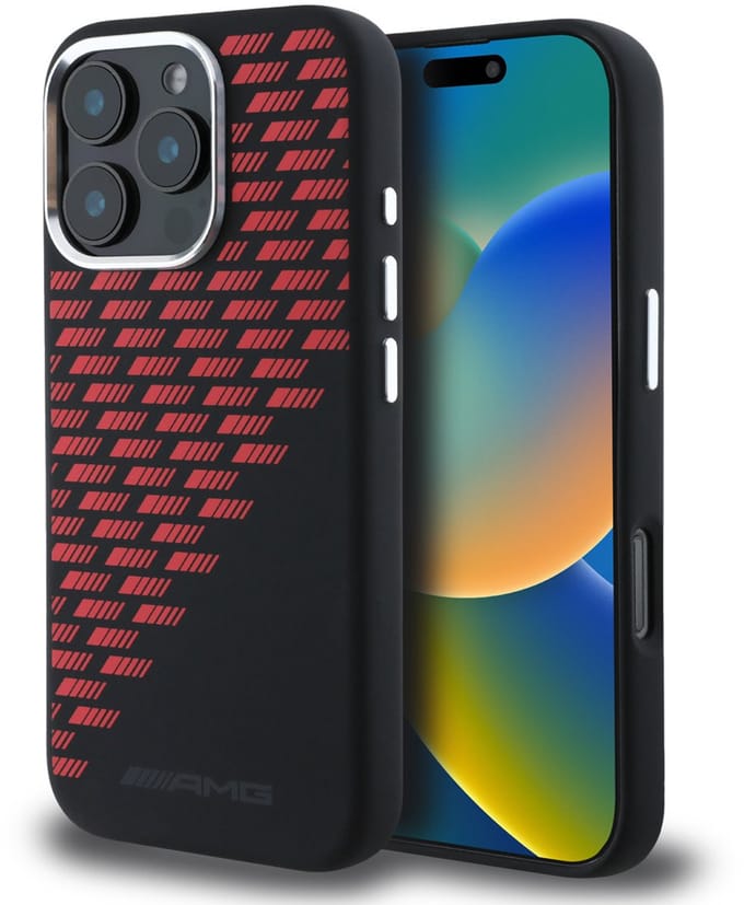 AMG Back cover - iPhone 16 Pro Max - Black - Magsafe - Slank & Schokabsorberend Design