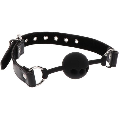 Taboom - Silicone Ball Gag - Bondage / SM Gags and muzzles Zwart