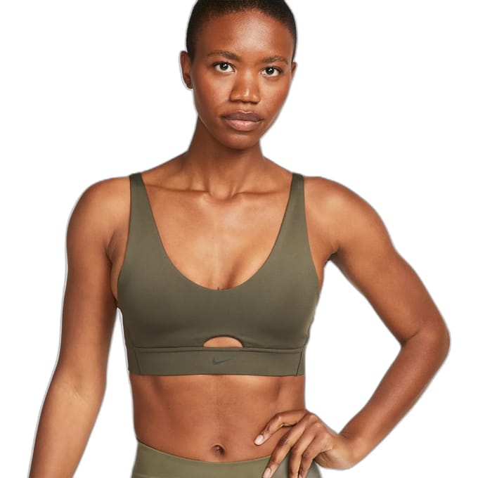 Vrouwen bh met plunge-uitsnijding Nike Dri-FIT indy