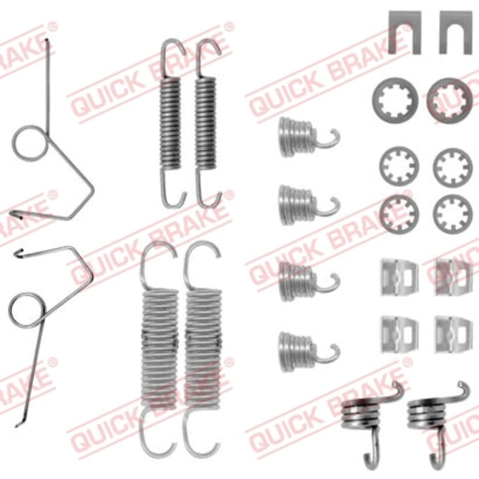 Toebehorenset, remschoenen QUICK BRAKE 105-0719