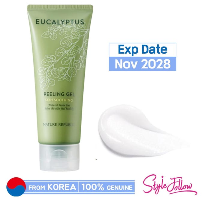 [NATURE REPUBLIC] Natural Made Eucalyptus Mild Peeling Gel 100ml 1pc + Sample Gifts beige