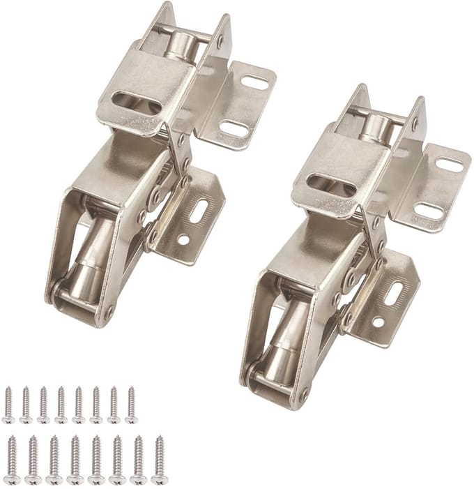 Dailygoods- Kastscharnieren 90° - Verstevigd Staal - Set van 2
