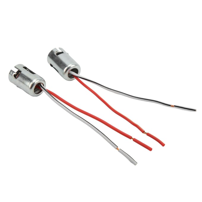 2 Stuks Lampconnector Adapter Platte Voet Enkel Contact Handig Praktisch Lichtgewicht LED-fitting