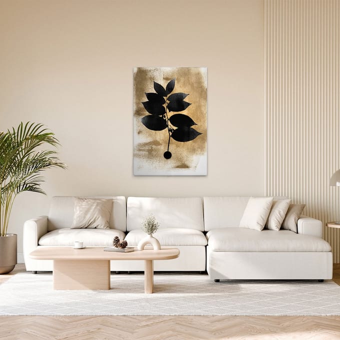 Canvas Dark Leafs | DD131824