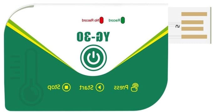 USB Data Logger - Temperatuur Recorder - Koud Ketting Verkeer - PDF Rapport - 180 Dagen - Zoals afgebeeld