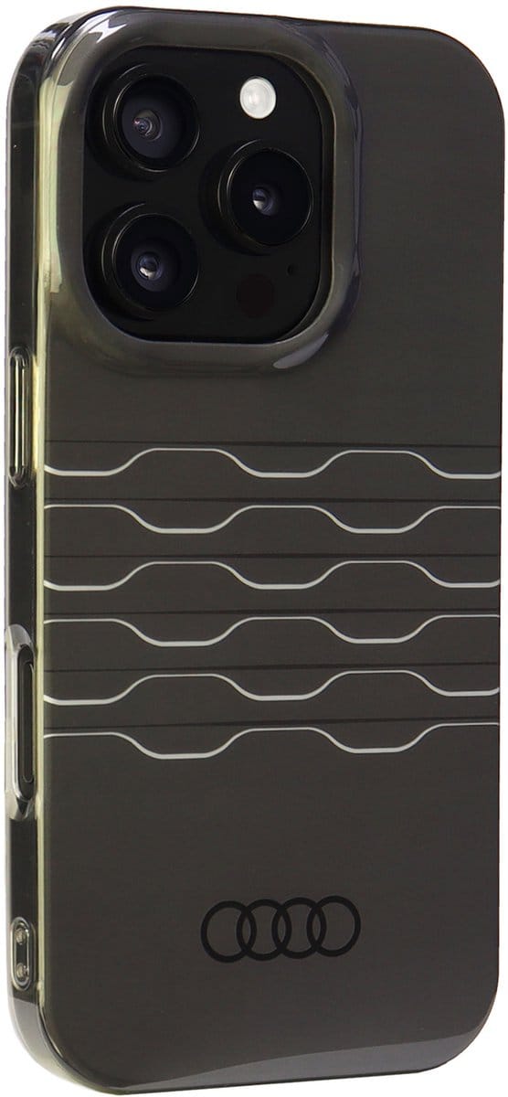 Audi – iPhone 16 Pro – Backcover hoesje – A6 – Zwart- magsafe