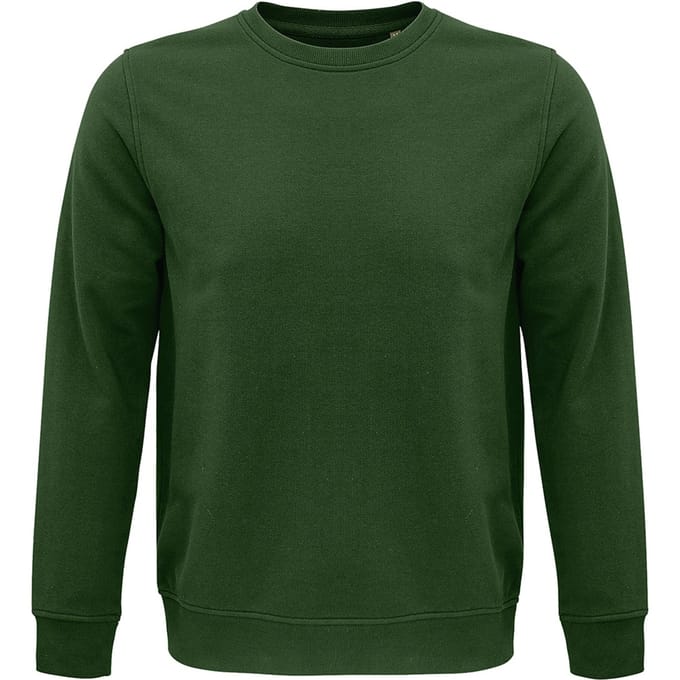 SOLS Unisex Volwassen Comet Biologisch Sweatshirt (Fles groen)