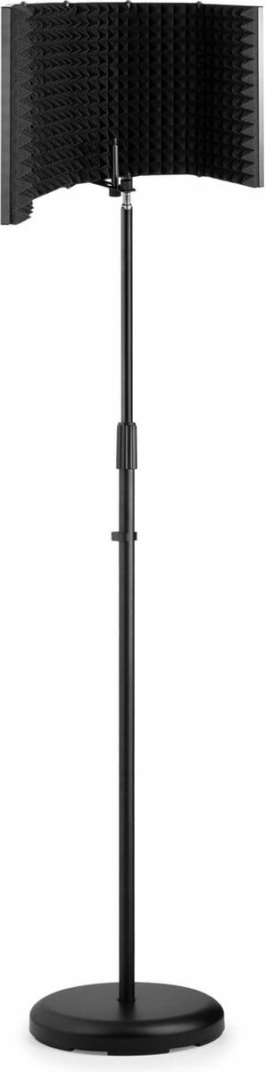 Microfoon standaard - Vonyx MS100B microfoon standaard inclusief MRF30 reflectiefilter