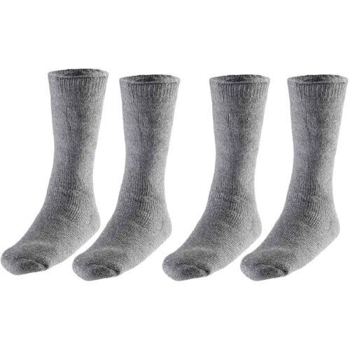 Heatkeeper Heren Thermo Sokken - 4 paar - Medium Grey - Maat 41/46