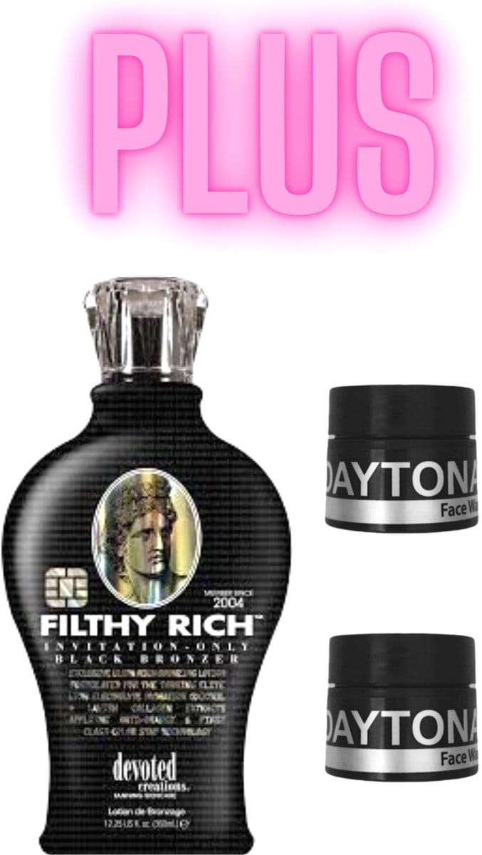 Devoted Creations Filthy Rich 360 ml PLUS 2 X Daytona Face Wax!