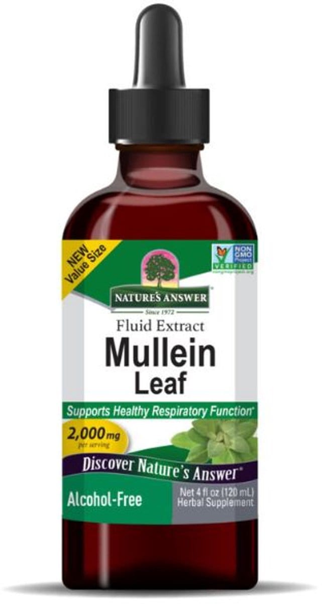 Mullein (Koningskaars) Extract Alcoholvrij – Nature's Answer - 120ml