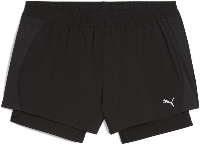 PUMA W RUN VELOCITY 2IN1 3" SHORT Dames Sportbroek - Puma Black