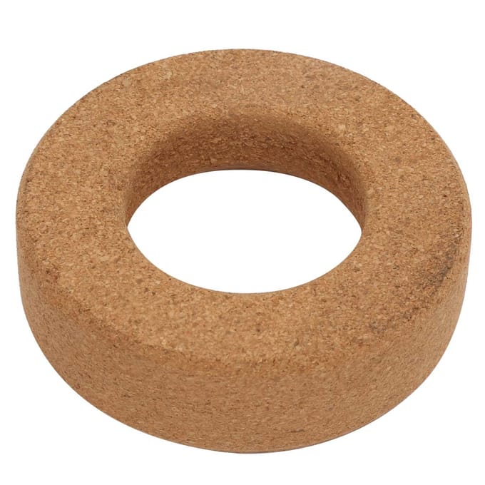 Populaire Experimentele Kurk Ondersteuning Kolf Kussen Rondebodemkolf Houder Kurk 95 mm brown