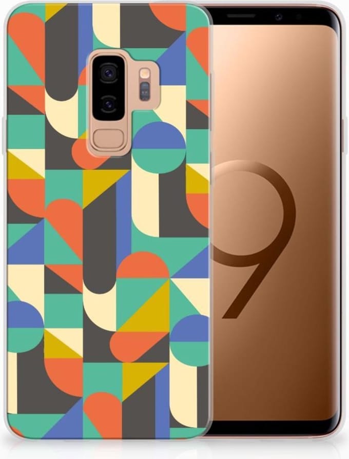 Samsung Galaxy S9 Plus TPU bumper Funky Retro