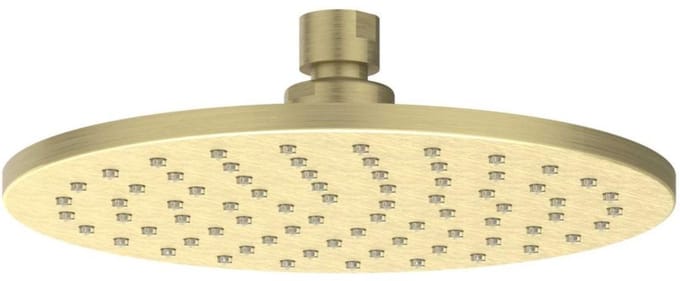 IVY Hoofddouche Medium 20 cm - Geborsteld Mat Goud