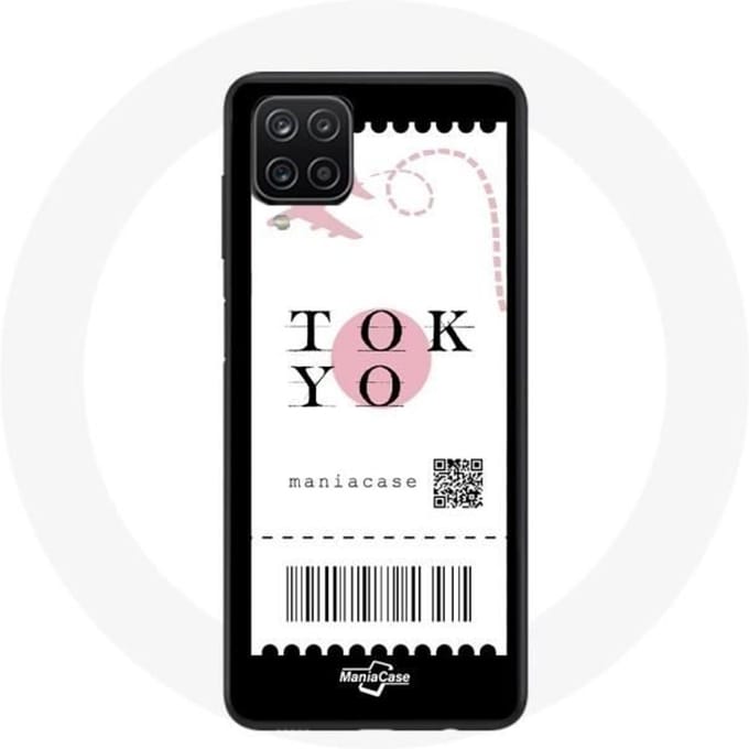 Samsung Galaxy A12 hoesje Tokyo vliegticket