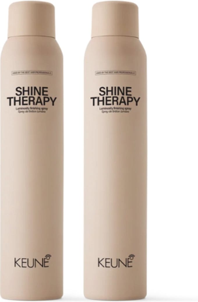 2 stuks - Keune - Shine Therapy - Luminosity Finishing Spray 200 ml